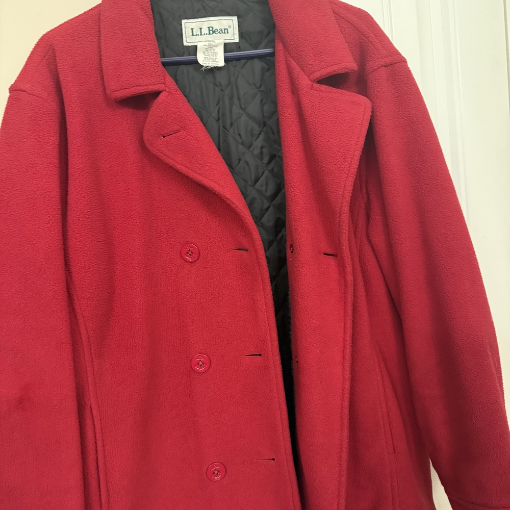 L.L. Bean Women's Red Jacket